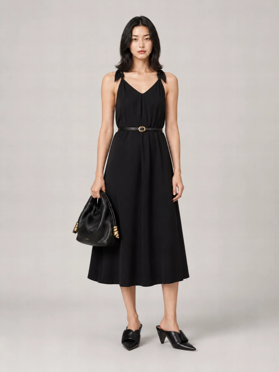 Loewe Viscose Midi Dress
