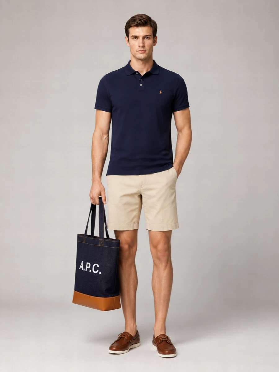 Ralph Lauren Polo Shirt Cotton Short Sleeves