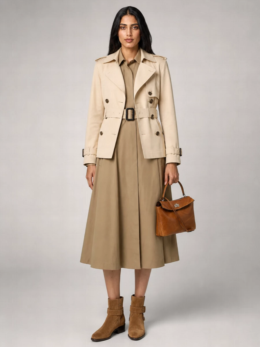 Burberry Cotton Trench Coat