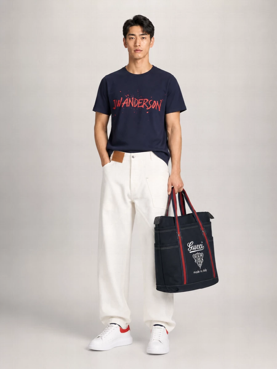Jw Anderson Logo Print T-Shirt