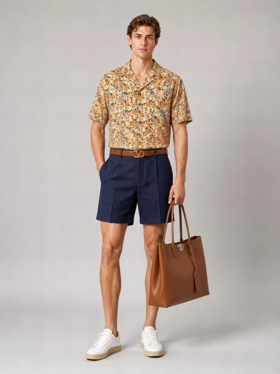 Valentino Garavani Silk Printed Shirt