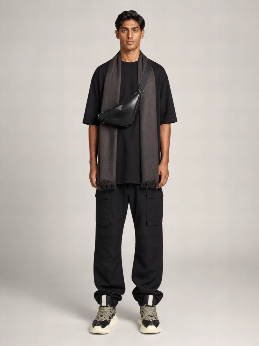 Rick Owens Cotton Oversized Short-Sleeve T-Shirt