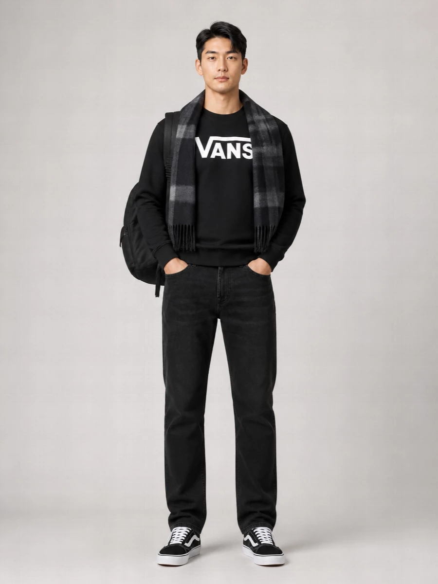 Vans Cotton Logo Sweater