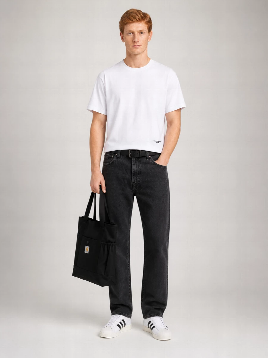 Carhartt Wip Logo Organic Cotton T-Shirt