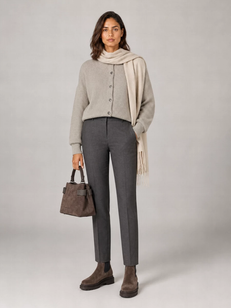 Brunello Cucinelli Cashmere Ribbed Bomber Jacket