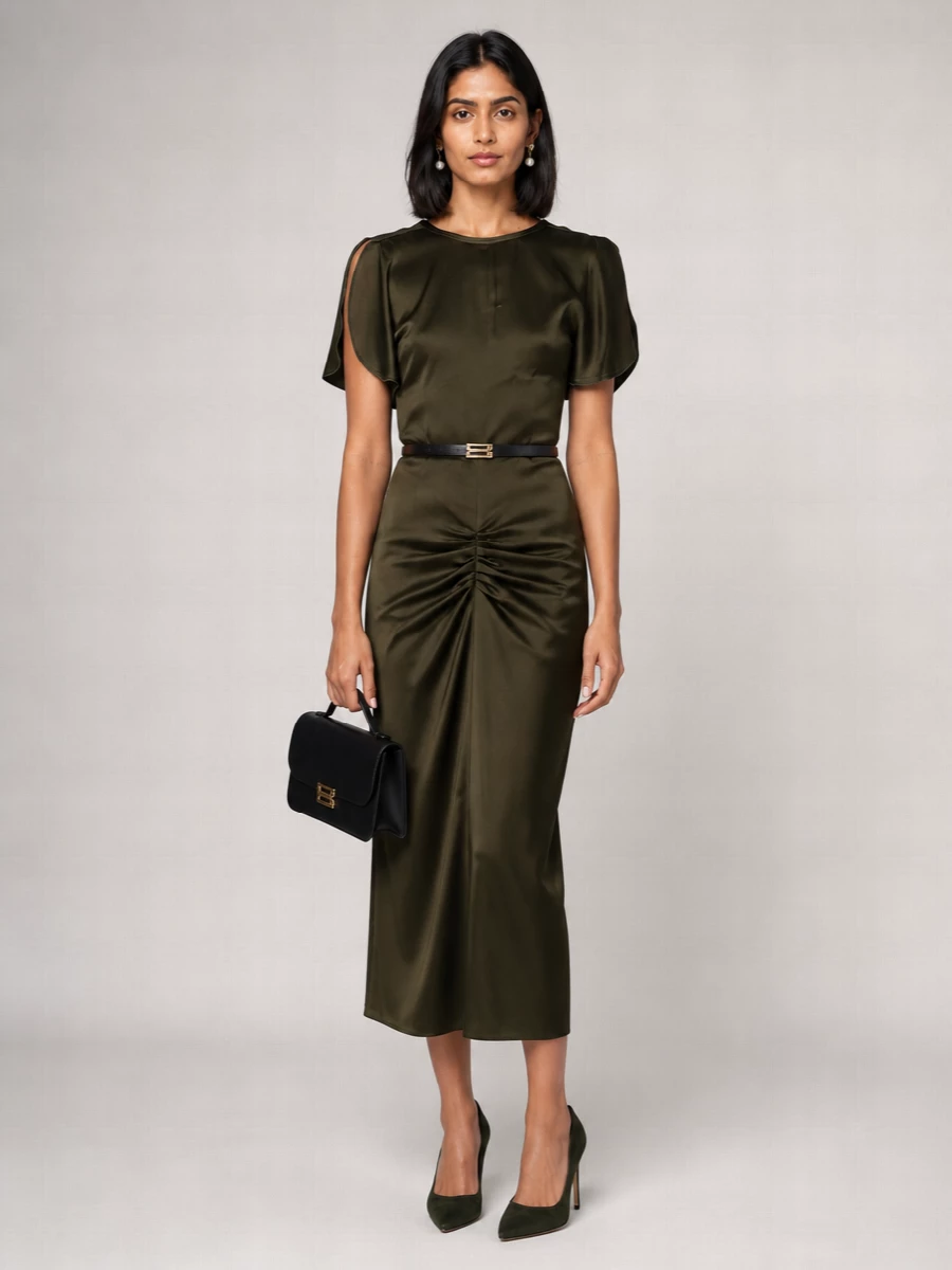 Victoria Beckham midi dress