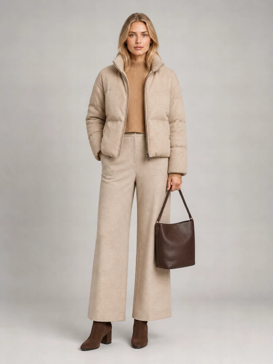 S Max Mara Reversible Padded Camel Hair Jacket