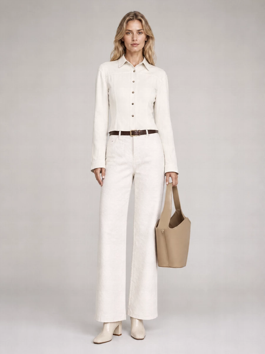 Haikure Wide-Leg Denim Jeans