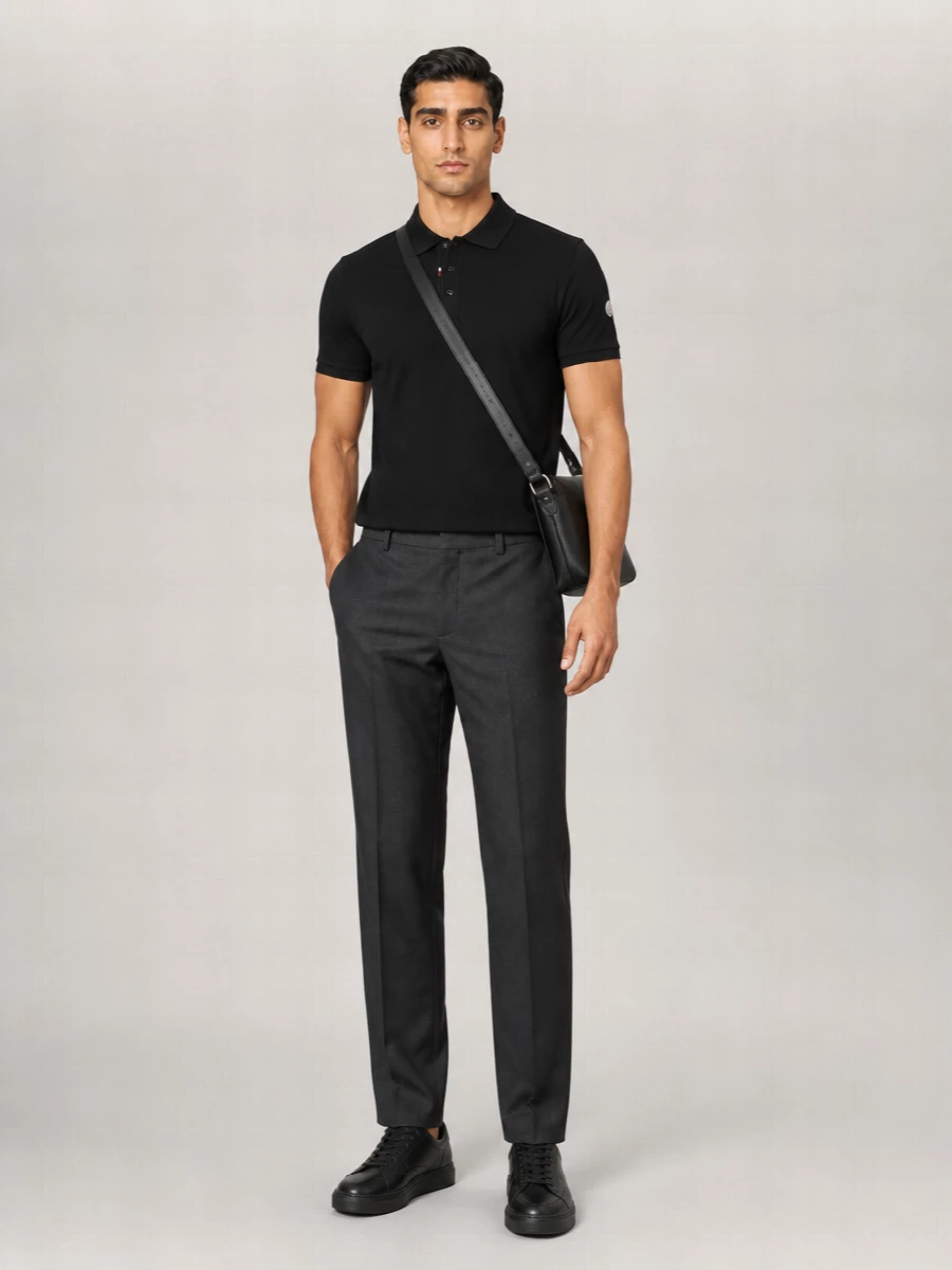 Moncler Cotton Polo Shirt