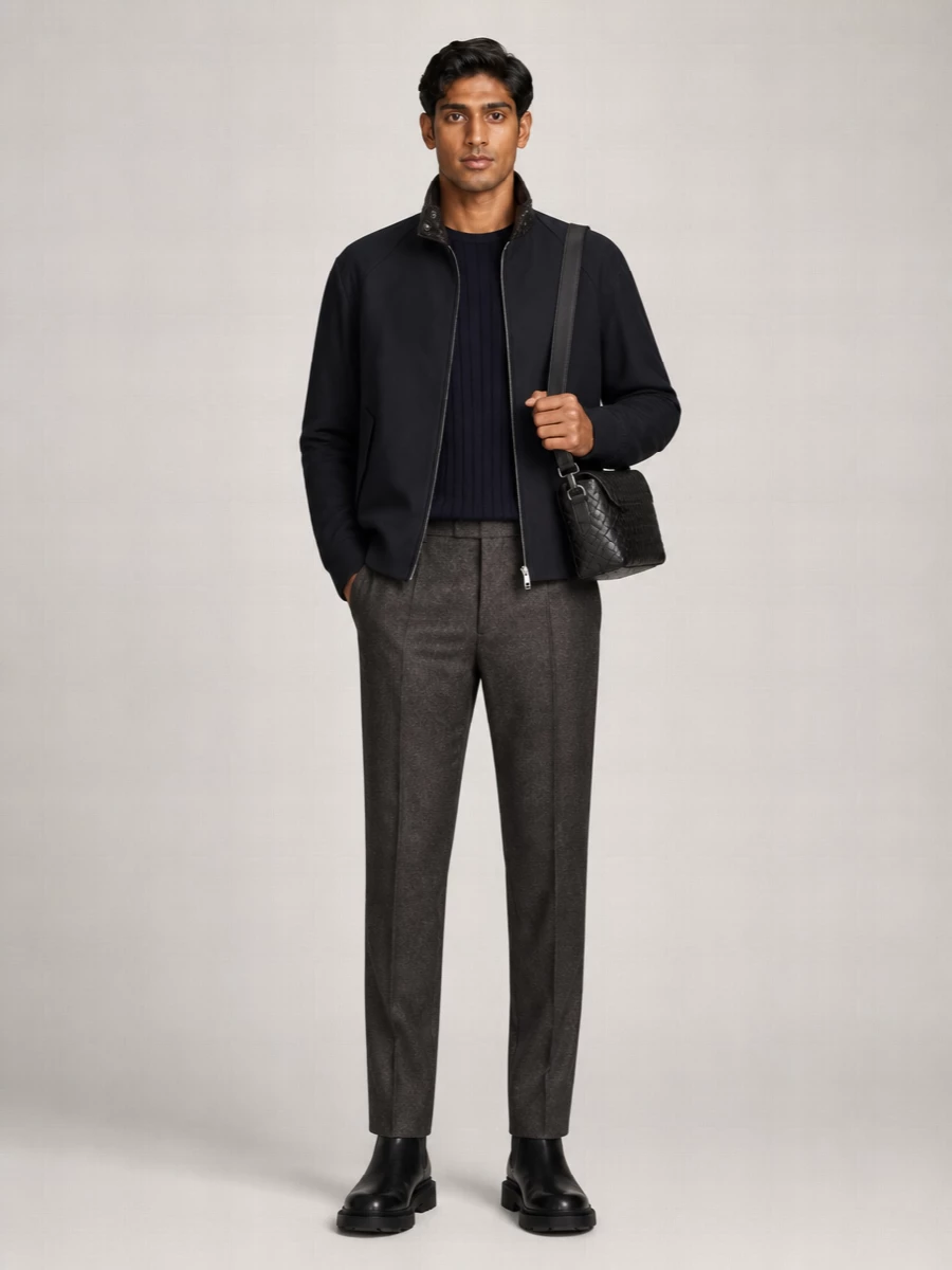 Bottega Veneta Cotton Harrington Jacket