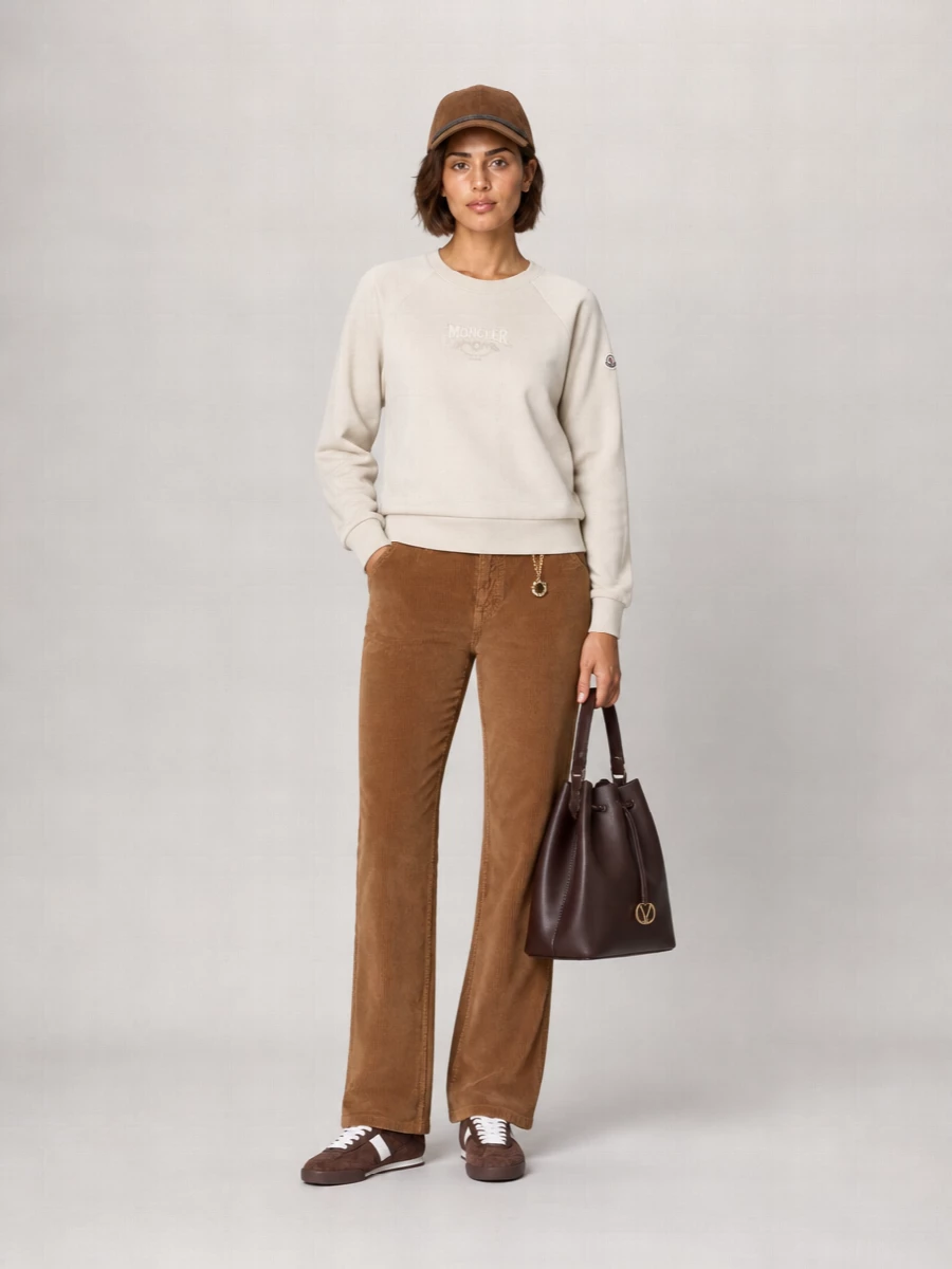 Chloé Paneled Lace-Up Sneakers