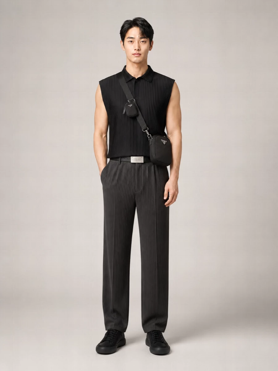Homme Plisse Issey Miyake Polo Shirt
