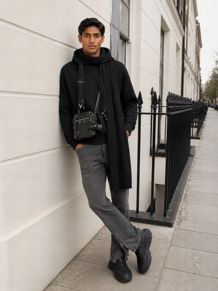 Ambush hoodie rick owens jeans givenchy sneakers