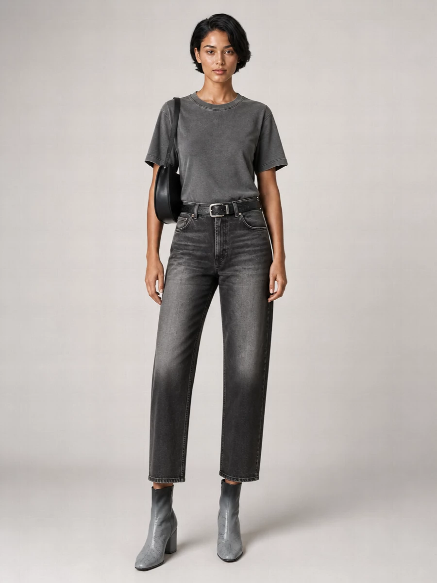 Haikure Denim Wide-Leg Jeans