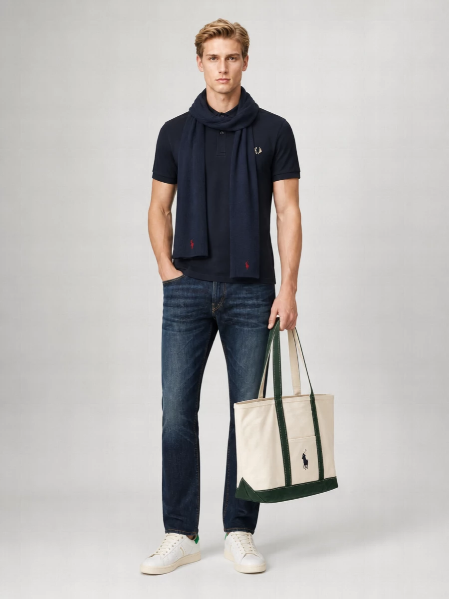 Fred Perry Cotton Polo Shirt