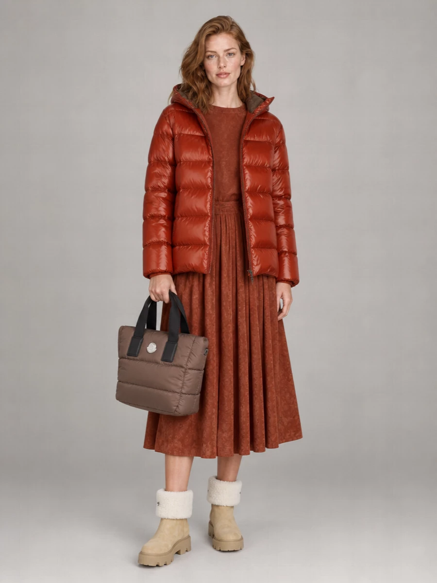 Herno Hooded Nylon Parka Coat