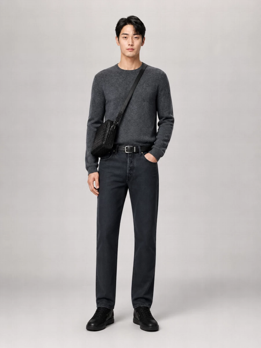 Prada Denim Regular-Fit Straight-Leg Jeans