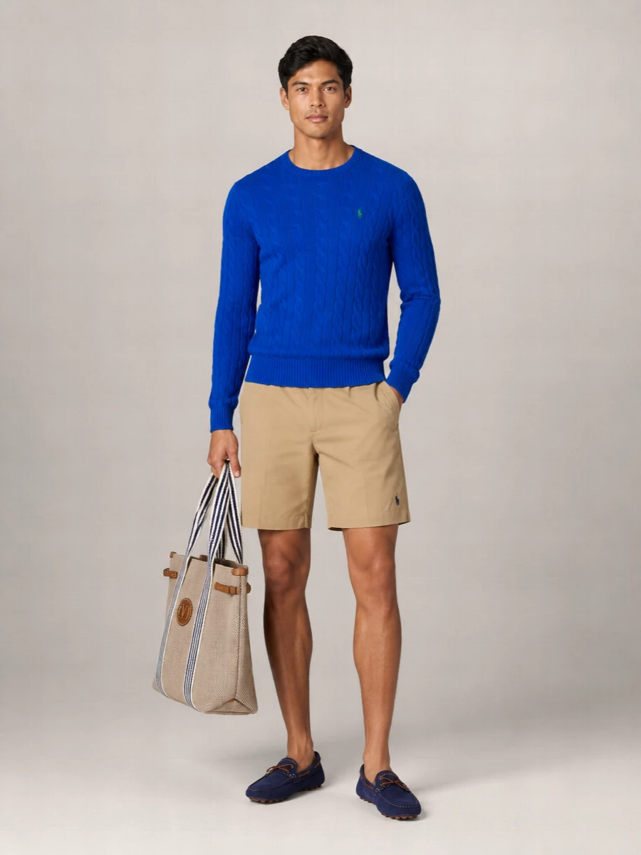 Polo Ralph Lauren Cotton Long-Sleeve Sweater