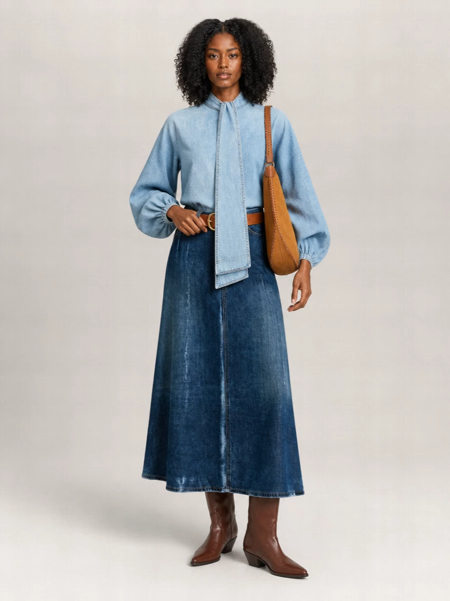 Isabel Marant Oskan Soft Suede Shoulder Bag