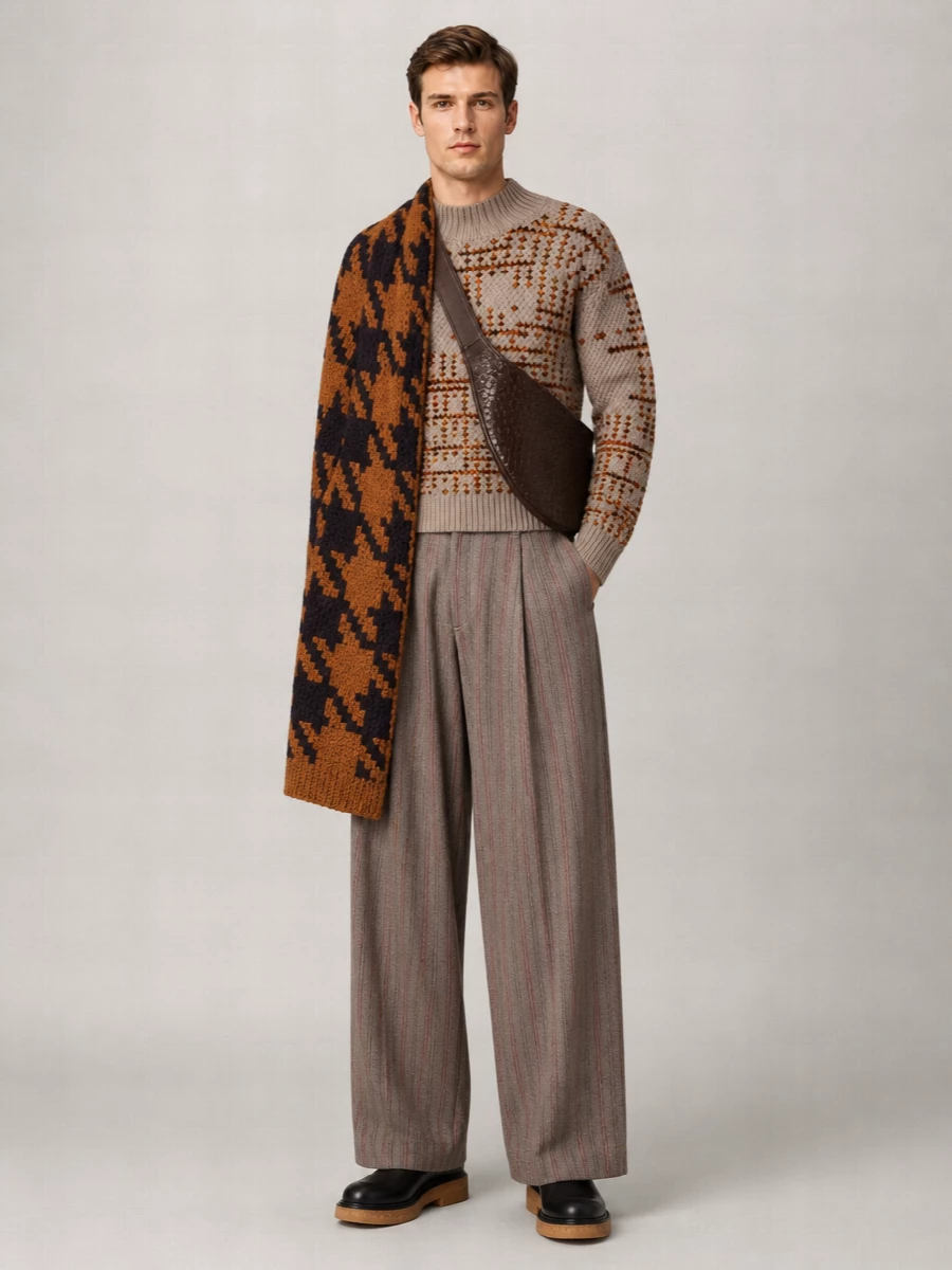 Dries Van Noten Wool Turtleneck Jumper