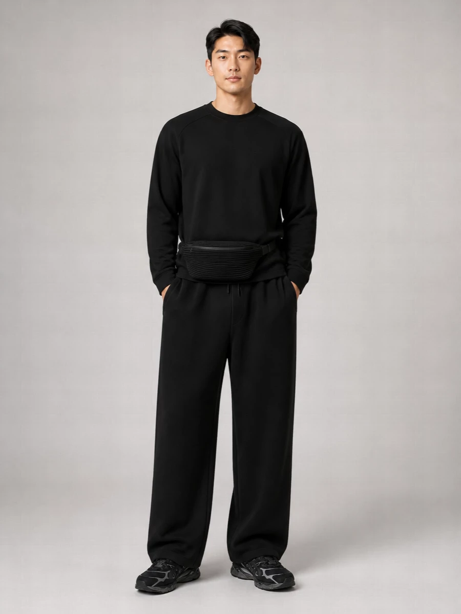 Entire Studios Cotton Wide-Leg Trousers