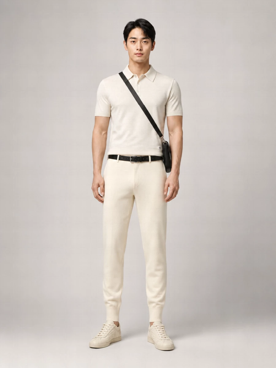 Prada Cashmere Blend Ribbed Cuff Track Pants