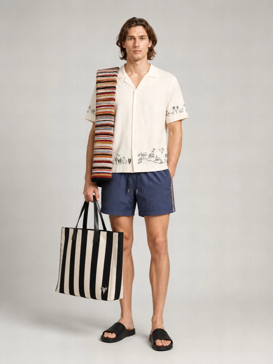 Paul Smith Cotton Beach Towel
