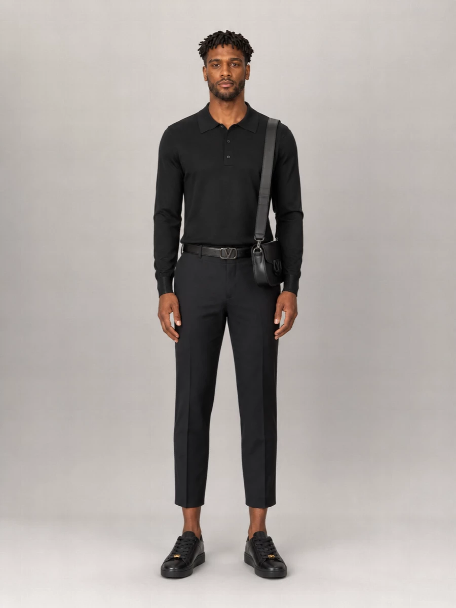 Valentino Garavani Virgin Wool Polo Shirt