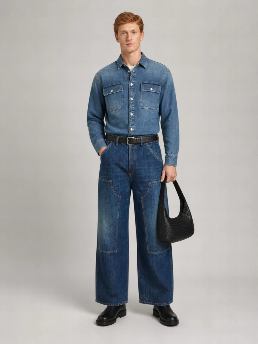 Bottega Veneta Denim Shirt