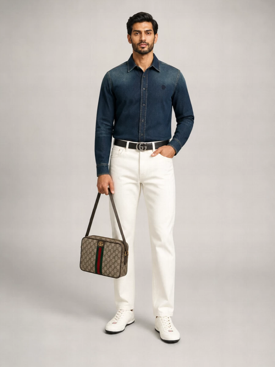 Gucci Denim Shirt