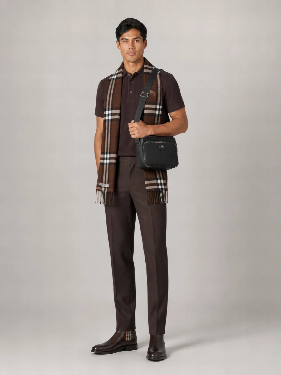 Burberry Cotton Piqué Polo Shirt