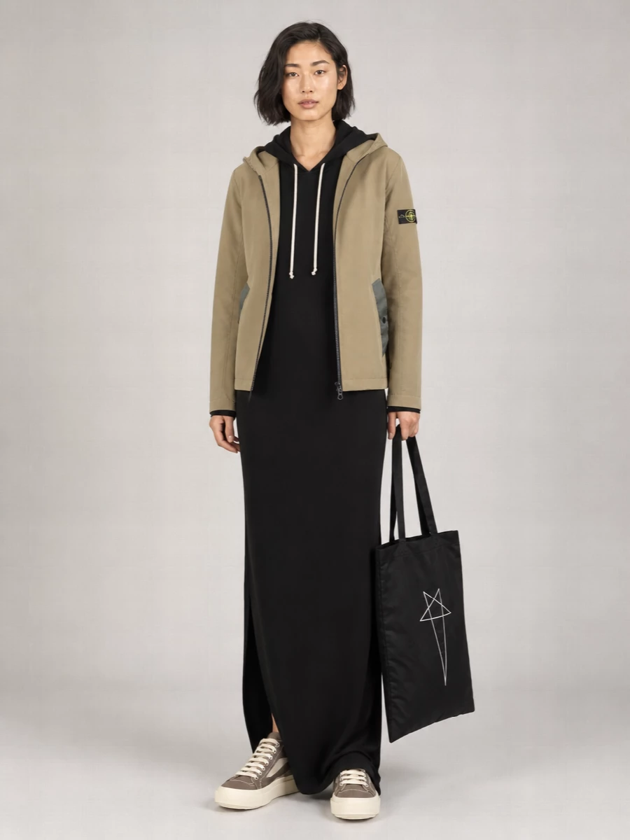 Rick Owens Drkshdw Canvas Lace-Up Sneakers