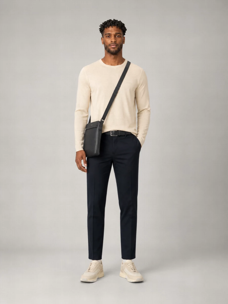 Boss Long-Sleeve Cotton Shirt