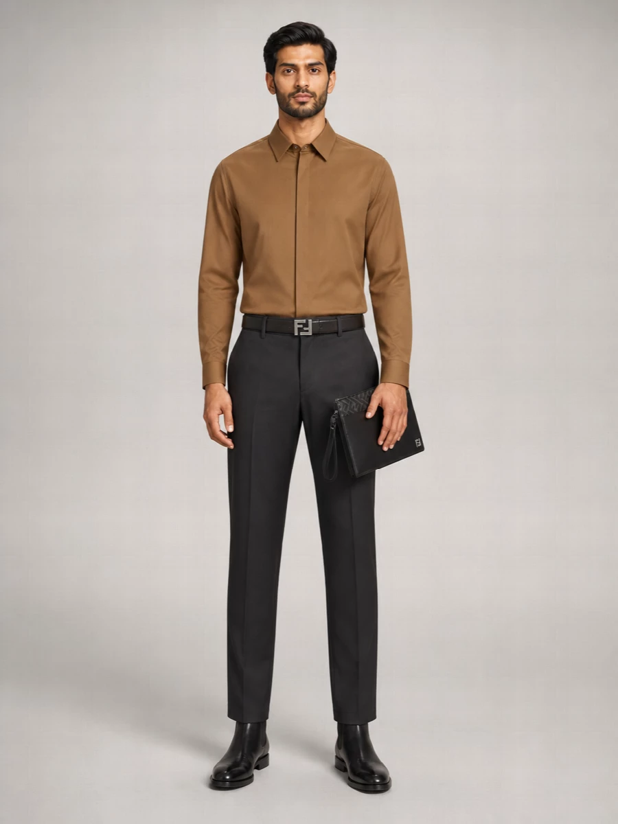 Fendi Virgin Wool Shirt