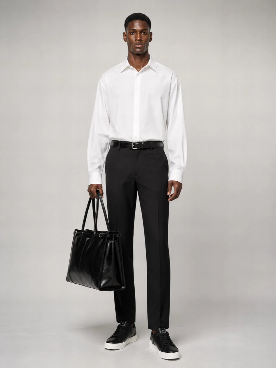 Balenciaga Relaxed-Fit Cotton Shirt