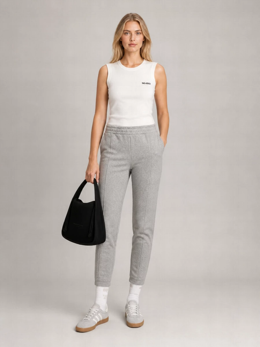 The Attico Cotton Logo Track Pants