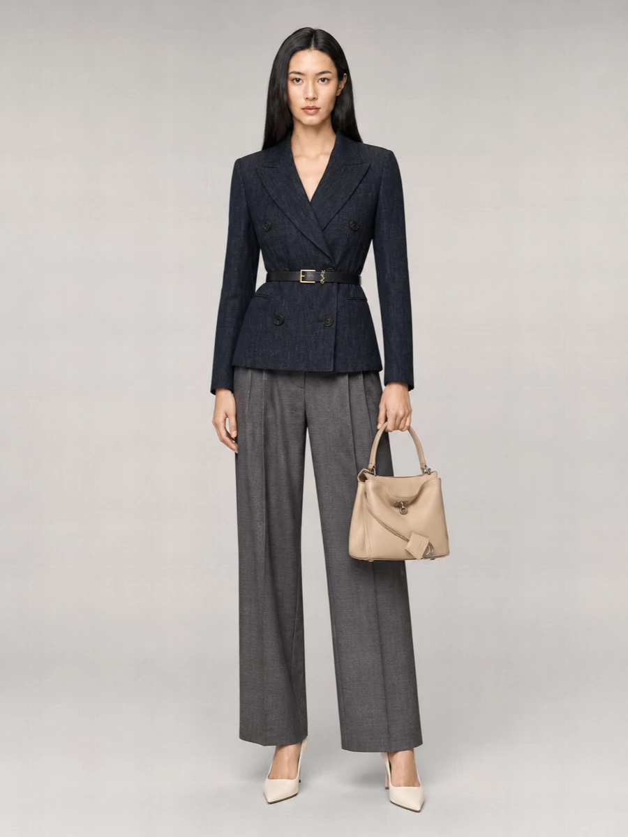 Brunello Cucinelli Denim Blazer