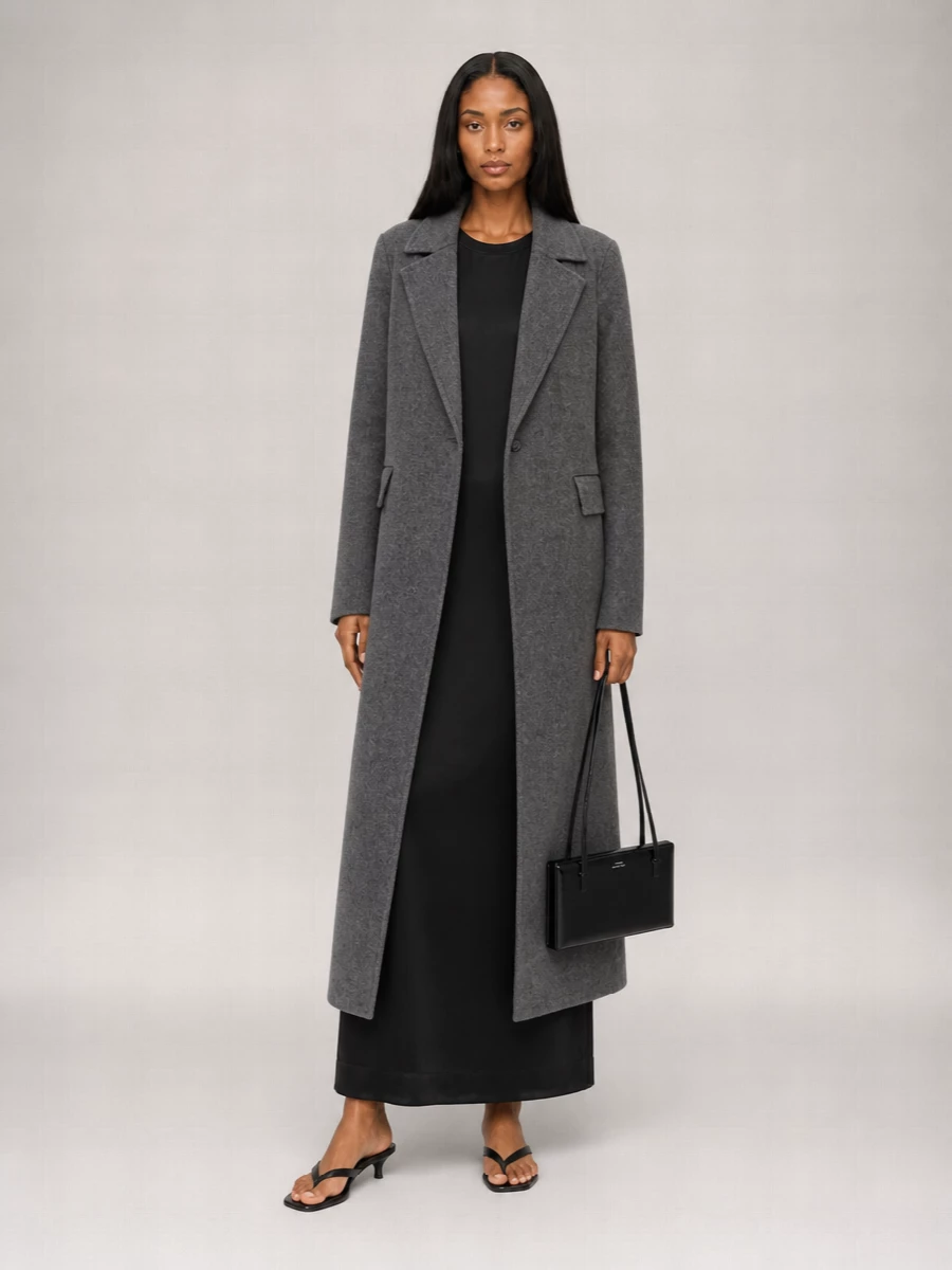 Totême Wool Single-Breasted Coat