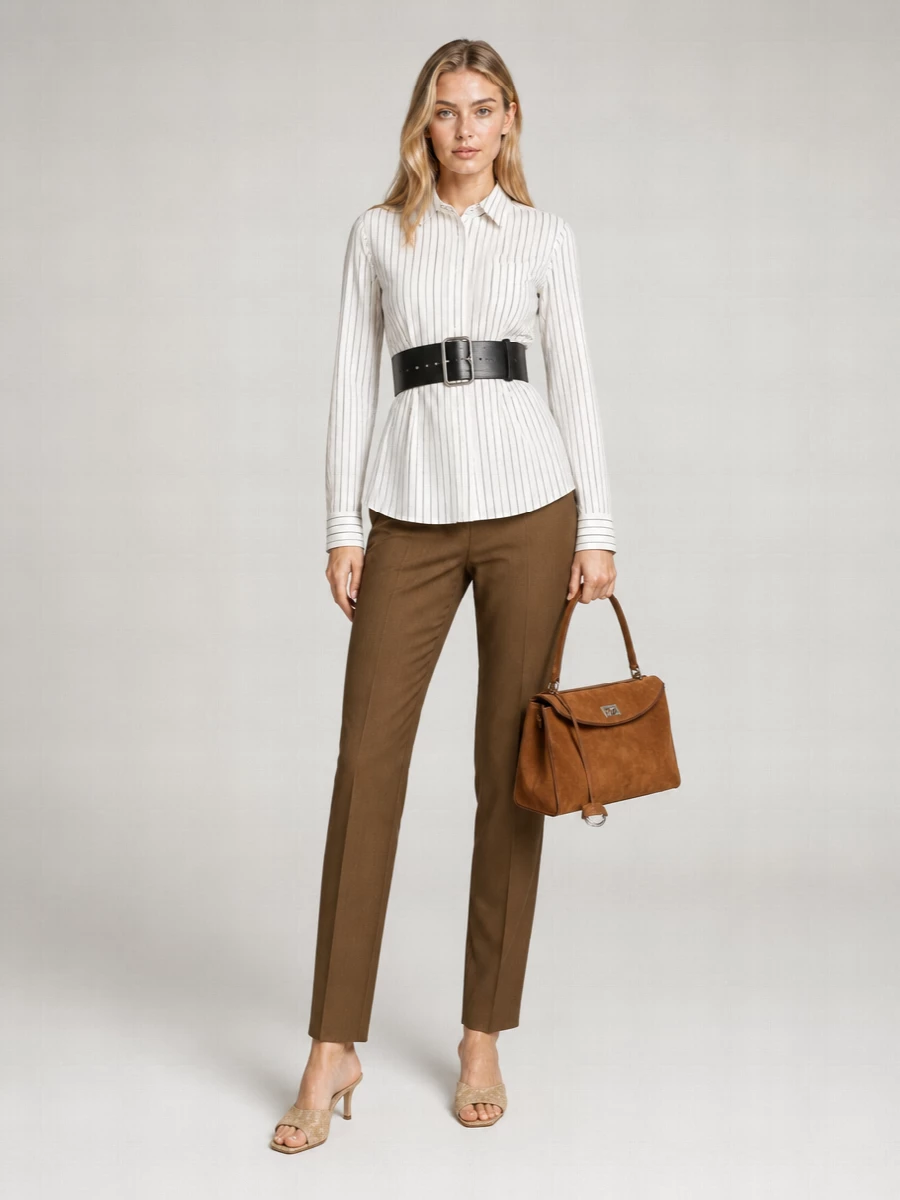 Burberry Wool Tailored Trousers