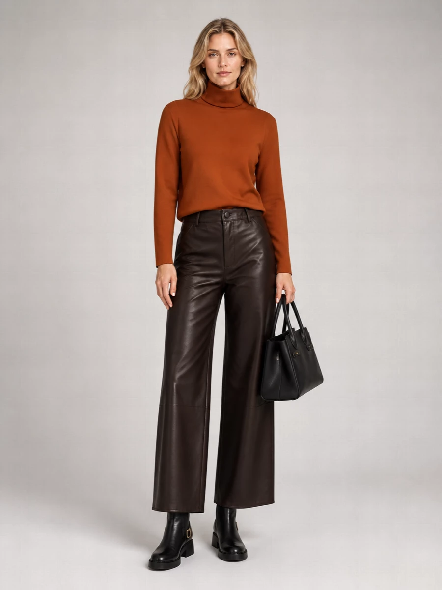 Ferragamo Leather Ankle Boots