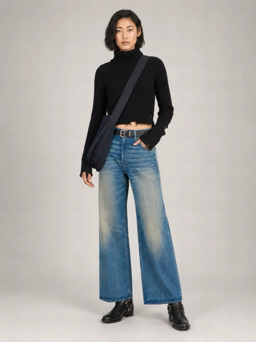 Haikure Clara Wide-Leg Jeans