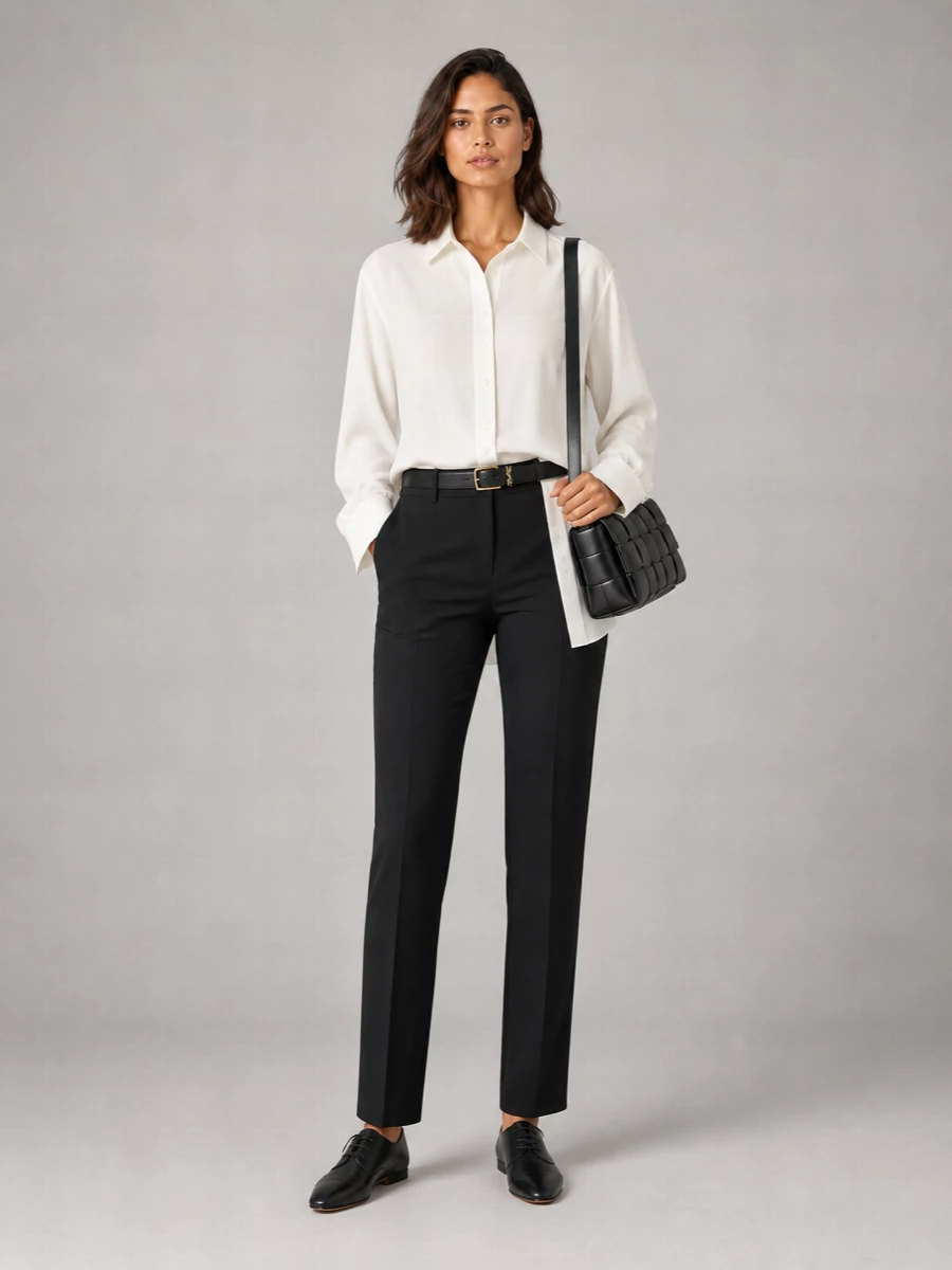 The Row Straight-Leg Trousers