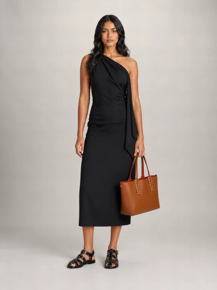 Christian Louboutin Cabata Mini Leather Studded Tote Bag