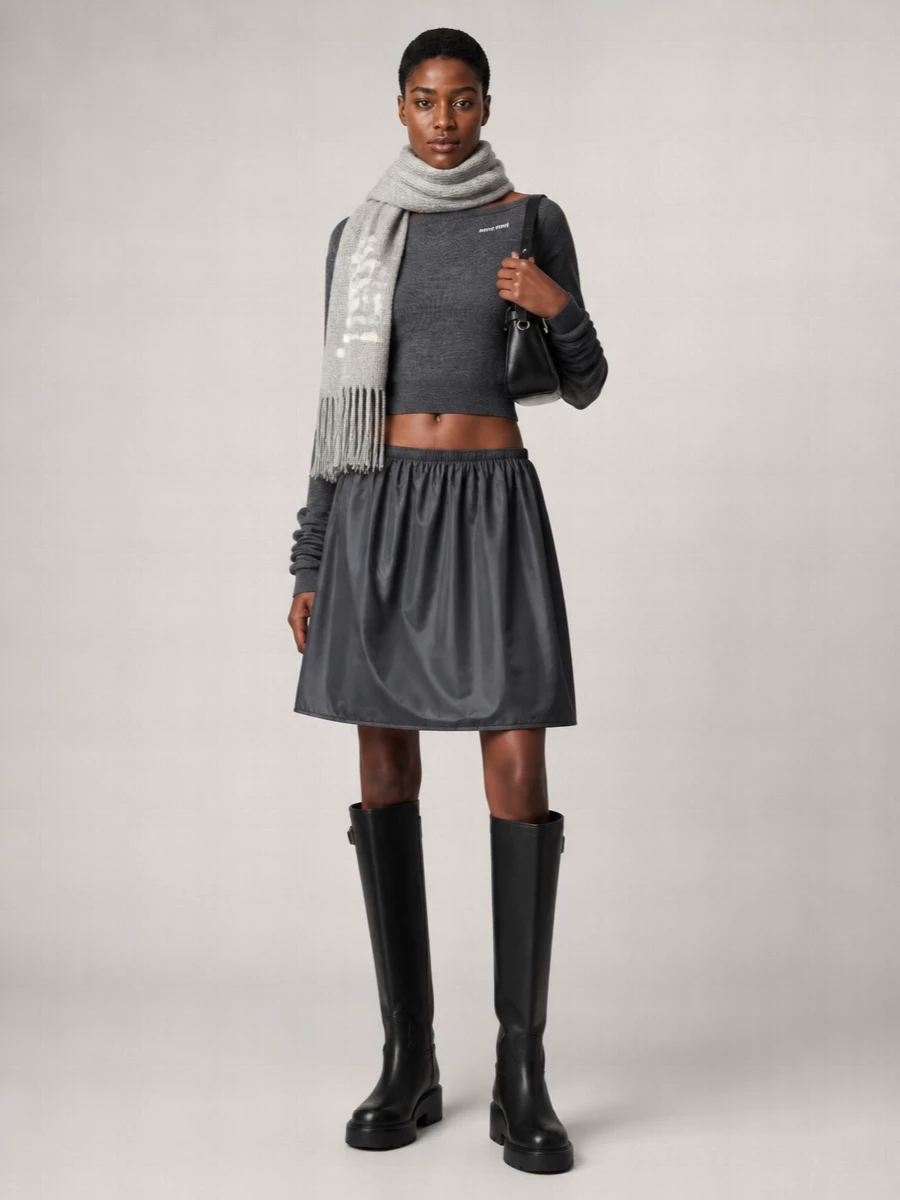 Miu Miu A-Line Skirt