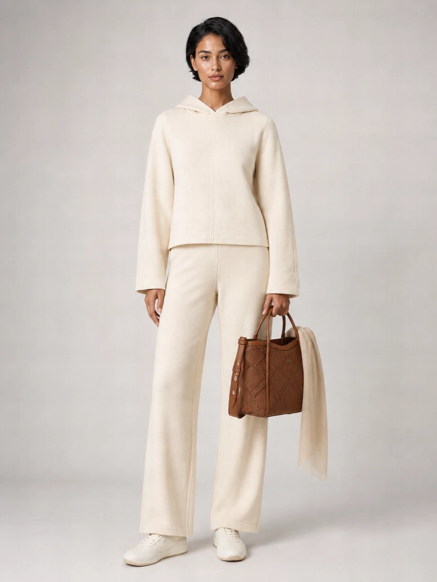 Max Mara Cotton Blend Hooded Sweatshirt
