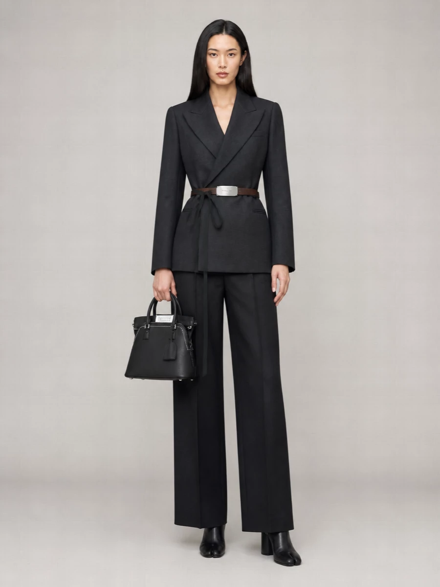 Maison Margiela Leather Reversible Belt