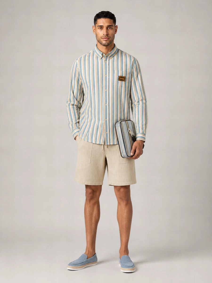 Drôle De Monsieur Striped T-Shirt