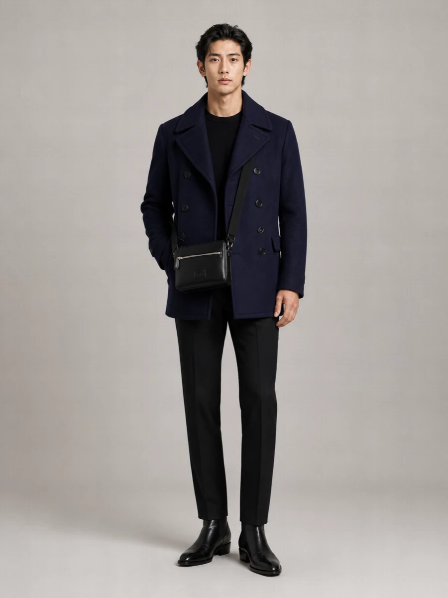 Tom Ford Wool Peacoat