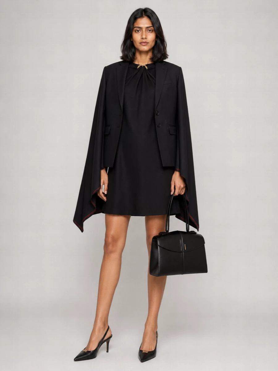 Junya Watanabe Wool Cape