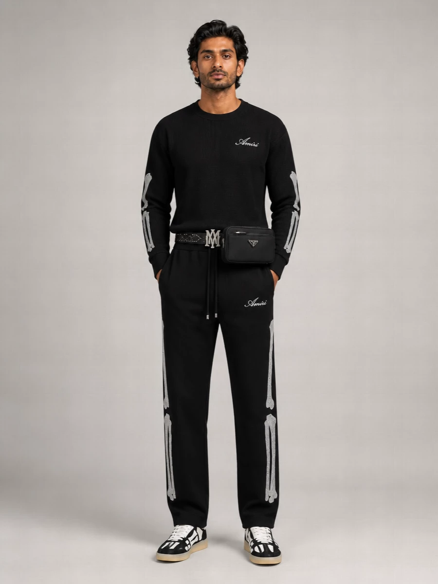 Amiri Cotton Oversized Track Pants